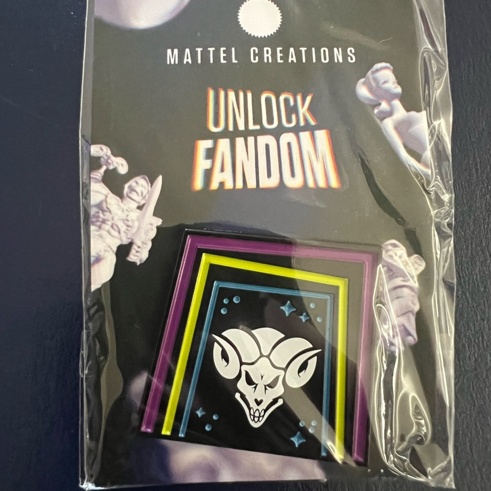 Mattel Creations Masters of the Universe Pin Comic Con 2024